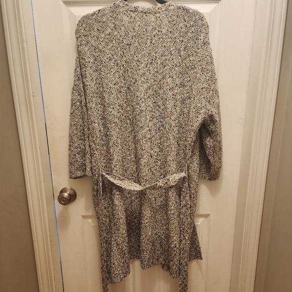Camber & Grace open front sweater cardigan with belt - Picture 2 of 5